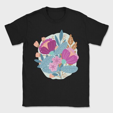 Bouquet of Flowers 4, Tricou Barbati (Unisex)