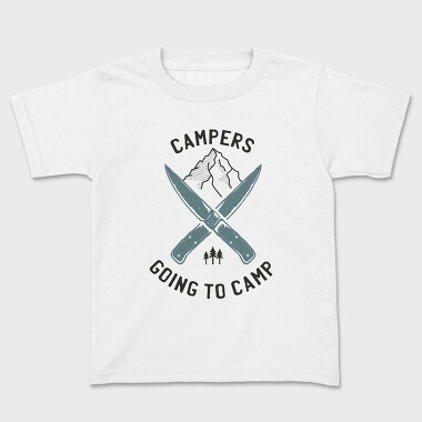 Campers Going Camp, Tricou Copii