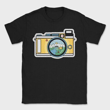 Camping Camera, Tricou Barbati (Unisex)