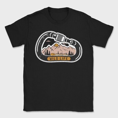 Carabiner Wild Life, Tricou Barbati (Unisex)
