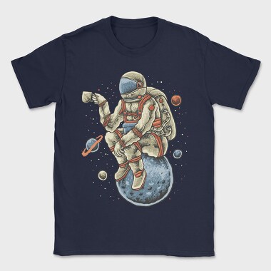 Coffee Astronaut, Tricou Barbati (Unisex)