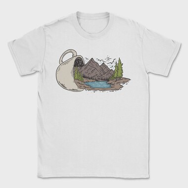 Coffee Landscape, Tricou Barbati (Unisex)