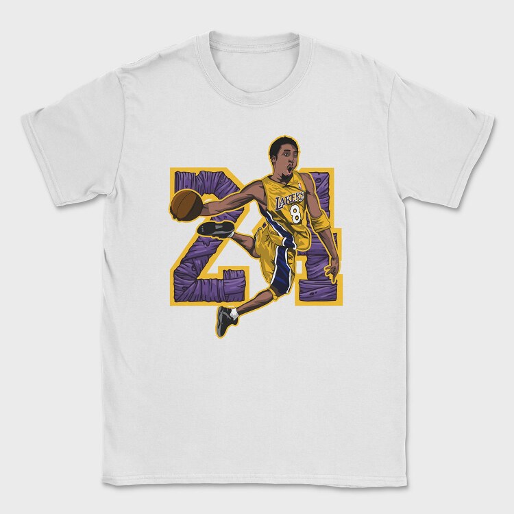 24 KOBE ART1, Tricou Barbati (Unisex)