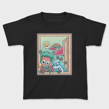 Cute Nature Window, Tricou Copii