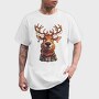 Reindeer Christmas Funny, Tricou Barbati (Unisex)