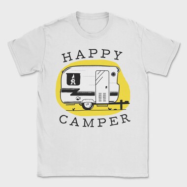Happy Camper 2, Tricou Barbati (Unisex)