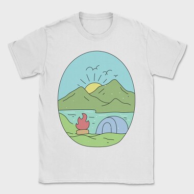 Landscape Nature 11, Tricou Barbati (Unisex)