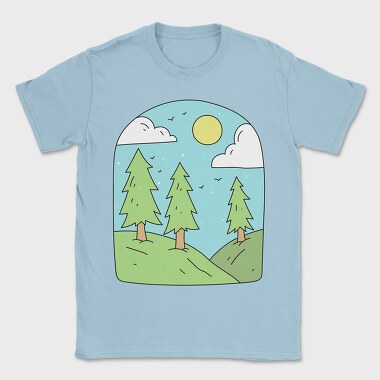 Landscape Nature 8, Tricou Barbati (Unisex)
