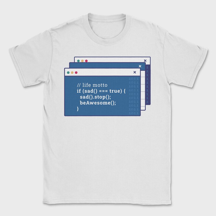 Funny Coding Computer Screen, Tricou Barbati (Unisex)