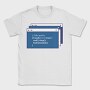 Funny Coding Computer Screen, Tricou Barbati (Unisex)