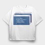 Funny Coding Computer Screen, Tricou Oversize Barbati (Unisex)