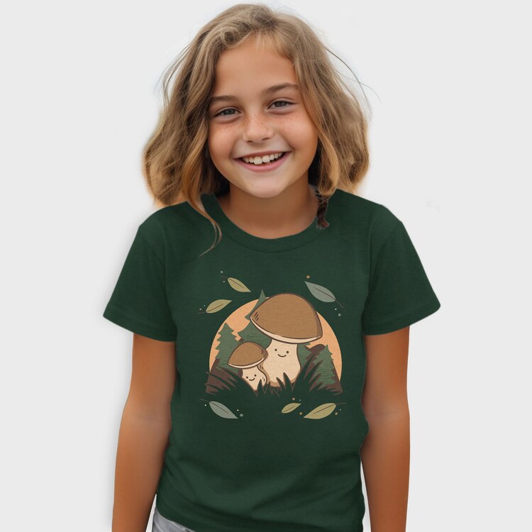 Cute Mushrooms, Tricou Copii