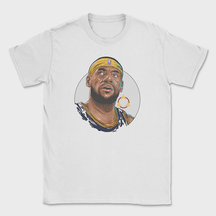 THE KING LJ, Tricou Barbati (Unisex)