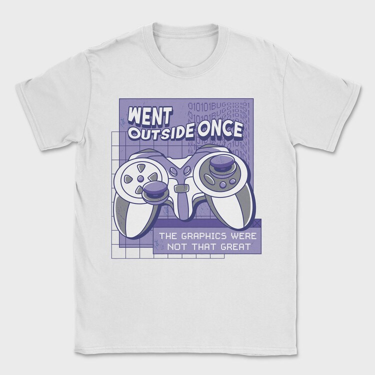 Funny Gamer Quote Bad Graphics, Tricou Barbati (Unisex)