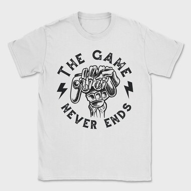 Funny Gaming Quote Skeleton Hand, Tricou Barbati (Unisex)