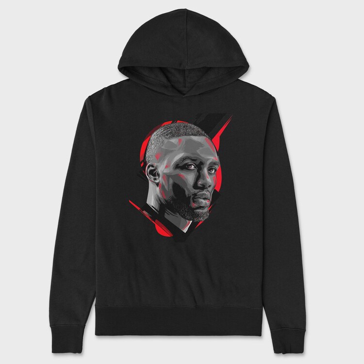 NBA Art1, Hanorac Oversize Barbati (Unisex)
