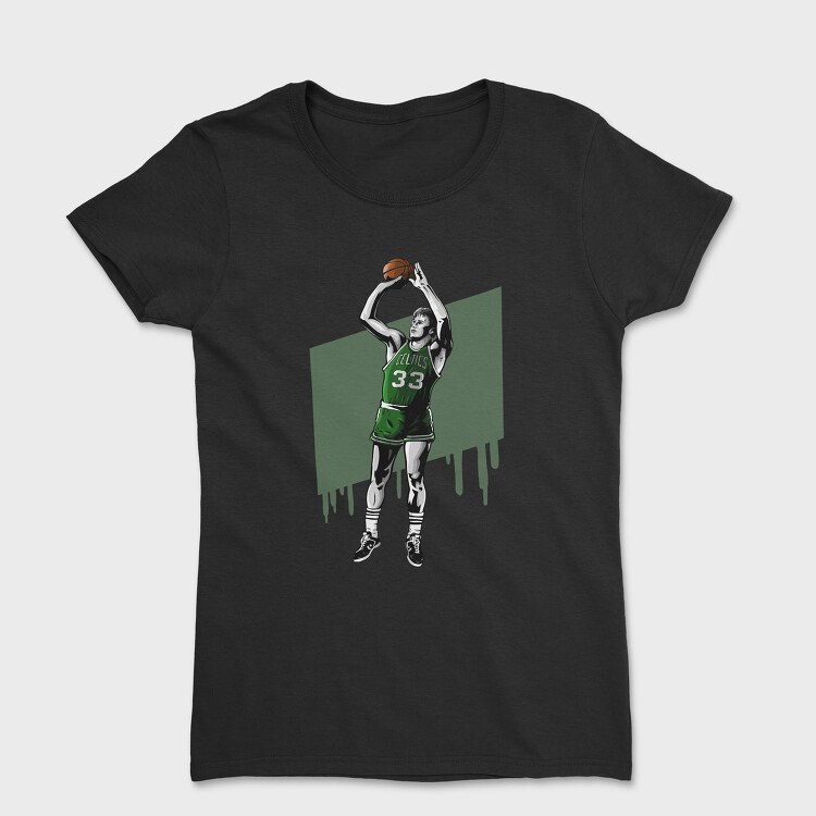 LARRY BIRD, Tricou Femei