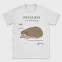 Funny Hedgehog Anatomy Meme, Tricou Barbati (Unisex)