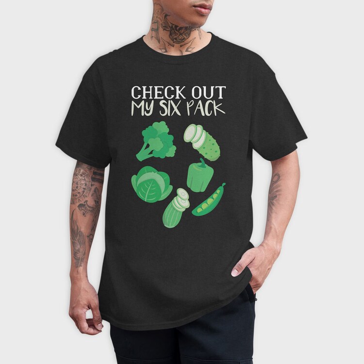 Greens Six Pack, Tricou Barbati (Unisex)