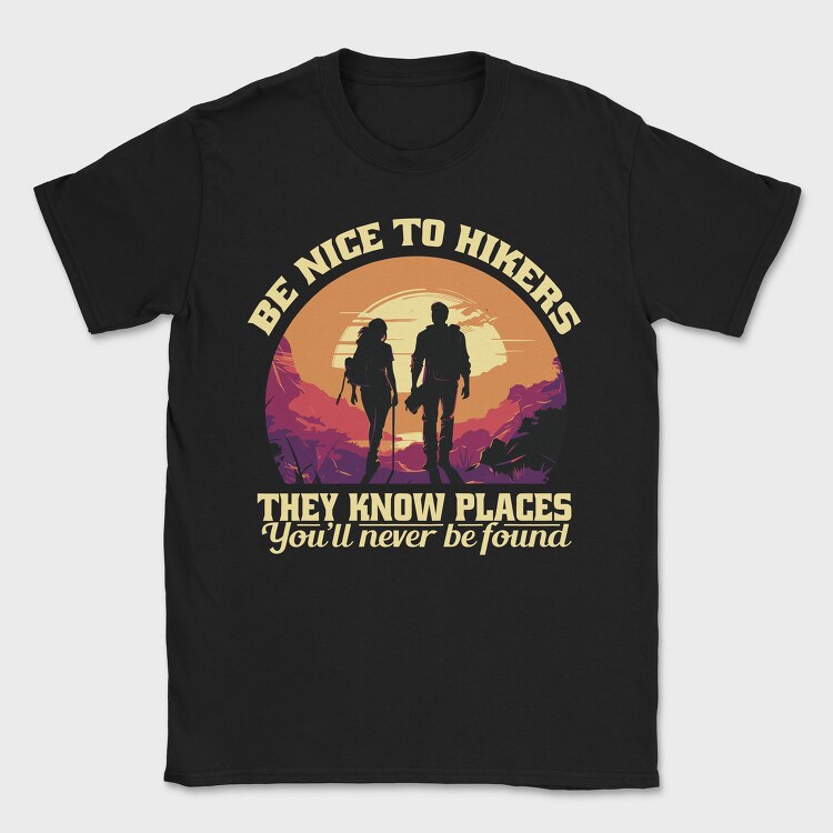 Funny Hiker Quote Hiking, Tricou Barbati (Unisex)