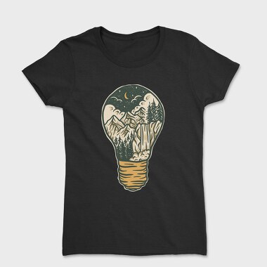 Night Lamp, Tricou Femei