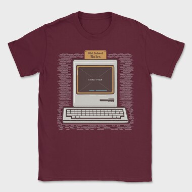 Old Pc, Tricou Barbati (Unisex)