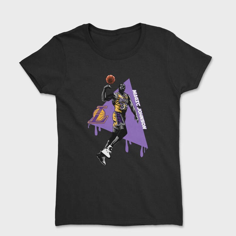 MAGIC JHONSON Art1, Tricou Femei