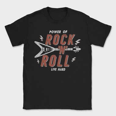 Rock N Roll Color, Tricou Barbati (Unisex)