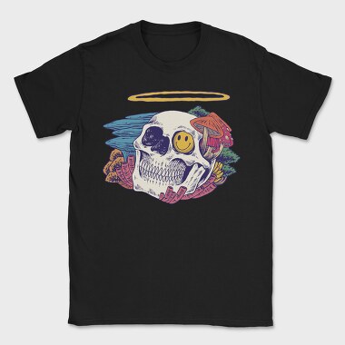 Skull Mushrooms, Tricou Barbati (Unisex)