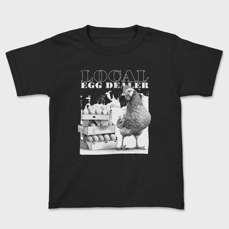 Funny Local Egg Dealer, Tricou Copii