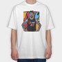 MIAMI 22, Tricou Oversize Barbati (Unisex)