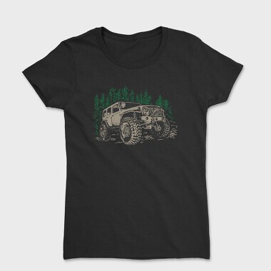 Offroad Jeep, Tricou Femei
