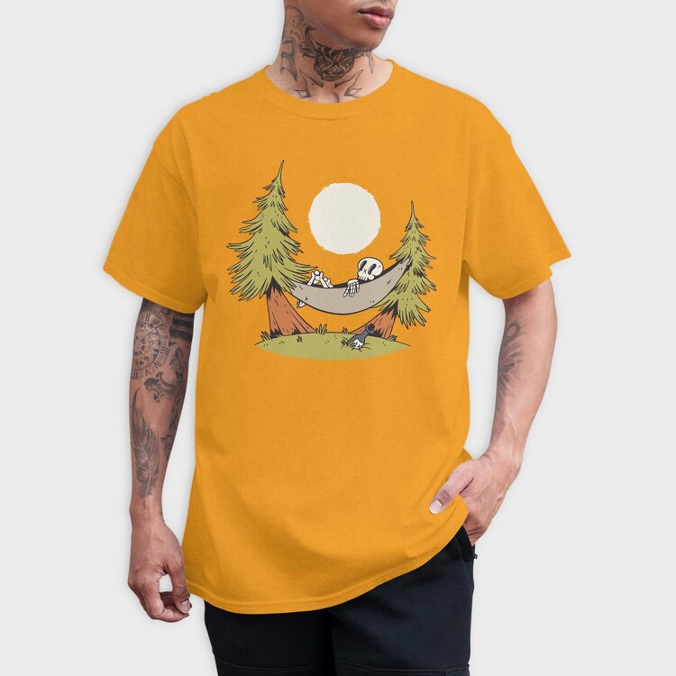 Hammock Skeleton, Tricou Barbati (Unisex)