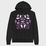 Floral 05, Hanorac Oversize Barbati (Unisex)