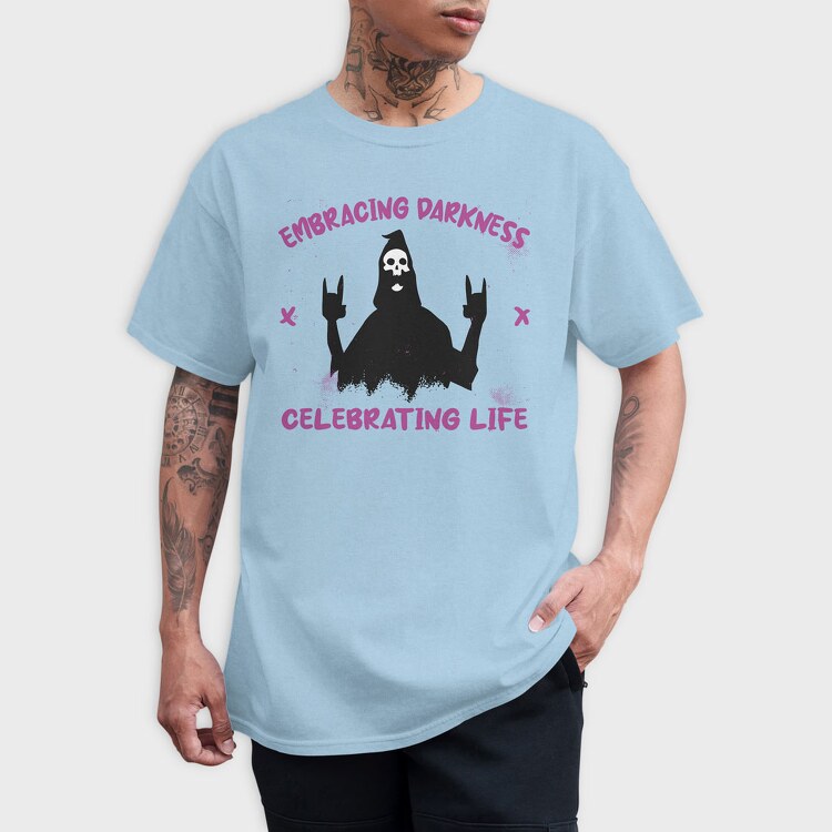 Embracing Darkness, Tricou Barbati (Unisex)