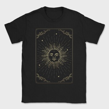 The Sun Tarot Card, Tricou Barbati (Unisex)