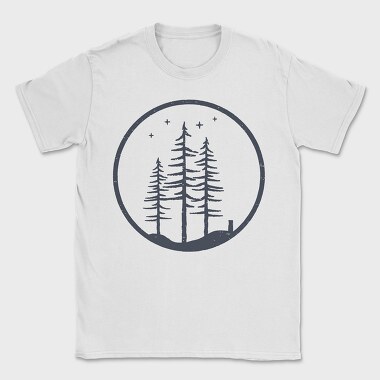 Trees, Tricou Barbati (Unisex)
