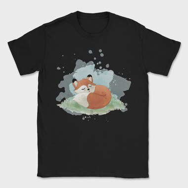 Watercolor Fox, Tricou Barbati (Unisex)