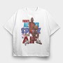 MJ ART1, Tricou Oversize Barbati (Unisex)