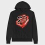 MICHAEL J Art Design1, Hanorac Oversize Barbati (Unisex)