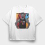 MIAMI 22, Tricou Oversize Barbati (Unisex)