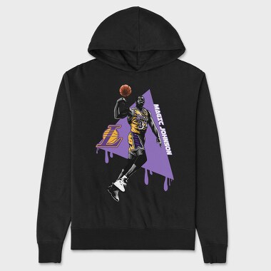 MAGIC JHONSON Art1, Hanorac Oversize Barbati (Unisex)