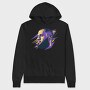 LEBRON JAMES Head Art, Hanorac Oversize Barbati (Unisex)