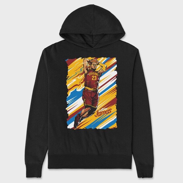 LEBRON J Dunk, Hanorac Oversize Barbati (Unisex)
