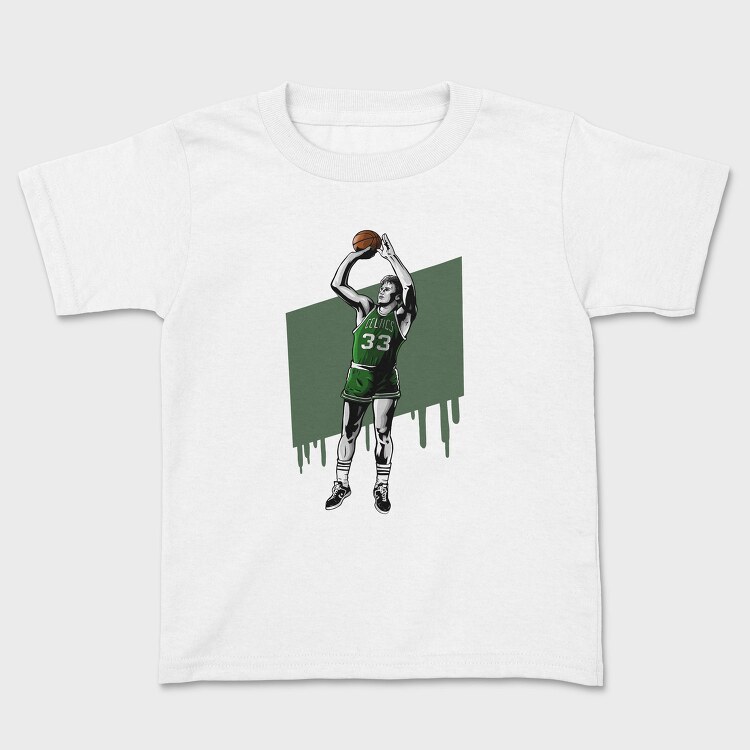 LARRY BIRD, Tricou Copii