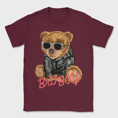 Bad Boy Teddy Bear, Tricou Barbati (Unisex)
