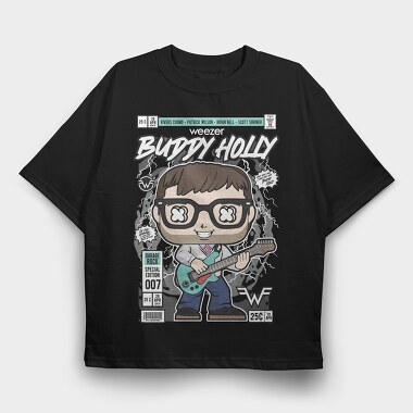 Weezer, Tricou Oversize Barbati (Unisex)