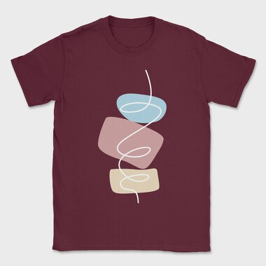 Abstract Shape 29, Tricou Barbati (Unisex)