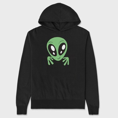 Alien Pocket, Hanorac Oversize Barbati (Unisex)