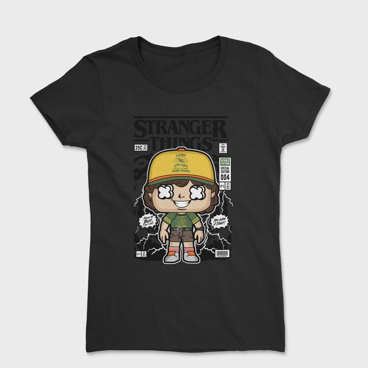 Stranger Things Dustin, Tricou Femei